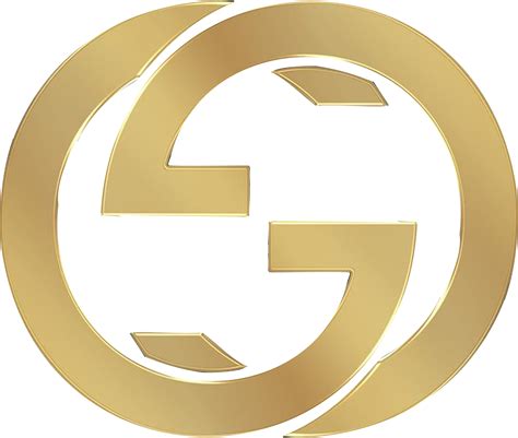 gold gucci logo png.